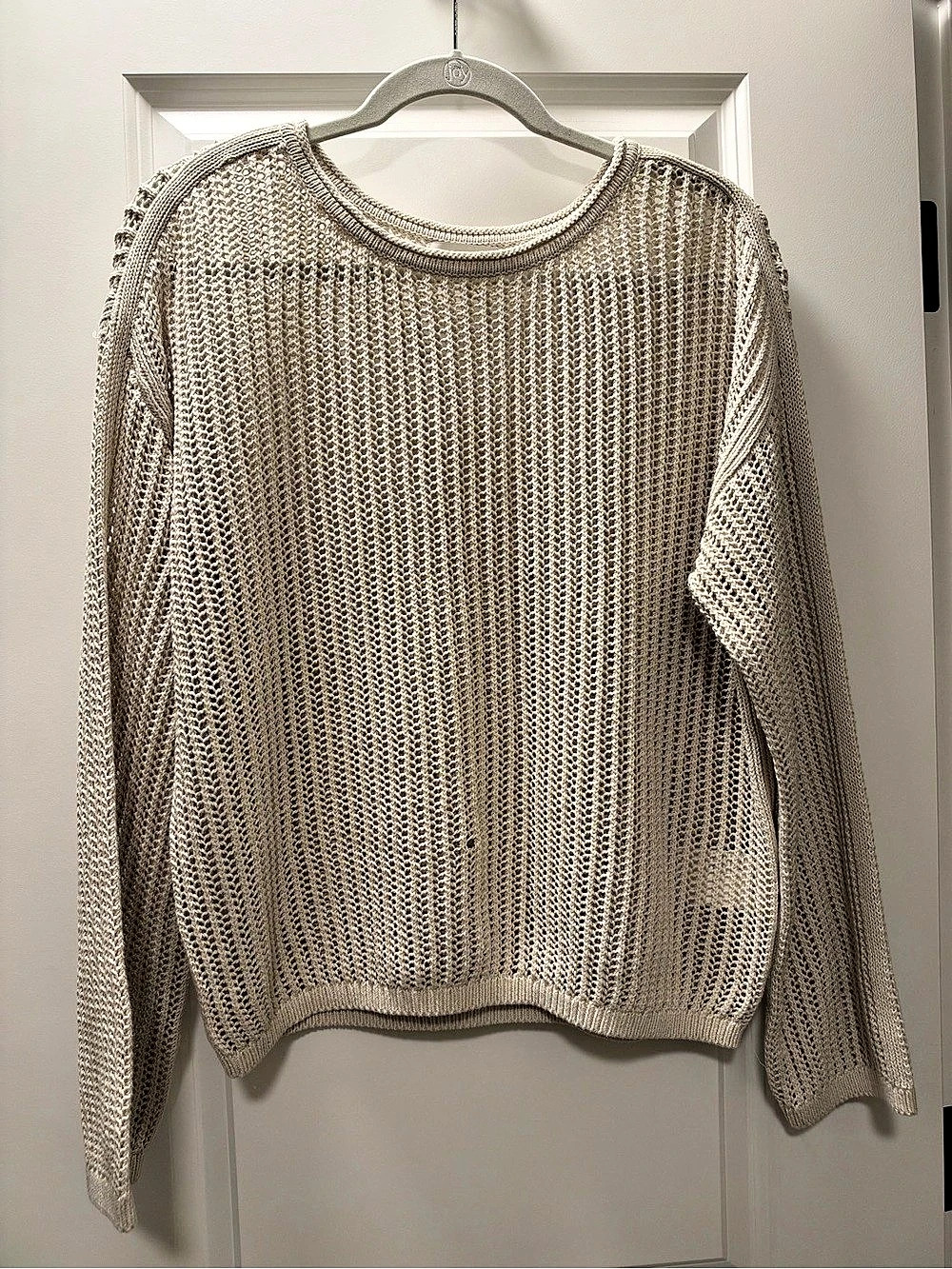 Club Monaco Cotton Knit Sweater Size Large